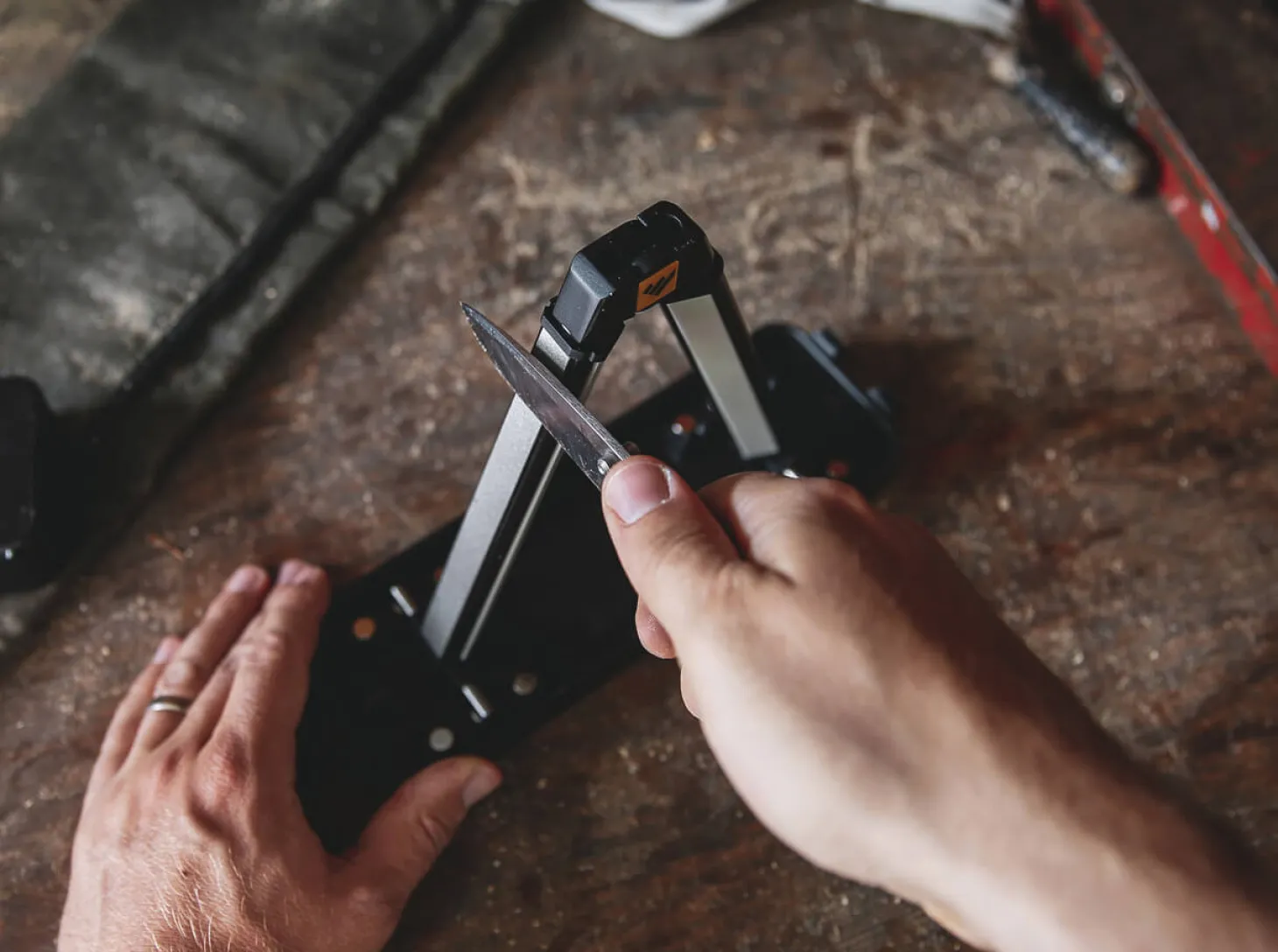 Angle Set Knife Sharpener