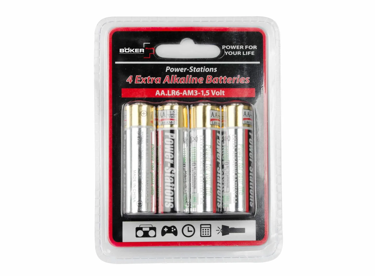 Batterie-Set 4 x AA