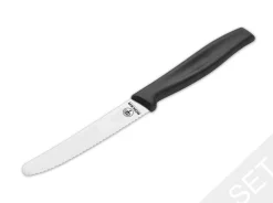 Brötchenmesser Schwarz Set 6 Stück