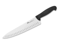 Chefmesser 415 25 Schwarz mit Kullen