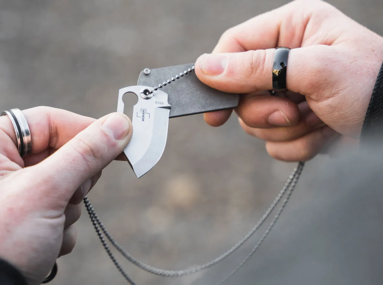 Dog Tag Knife