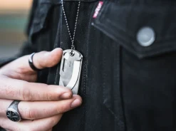 Dog Tag Knife
