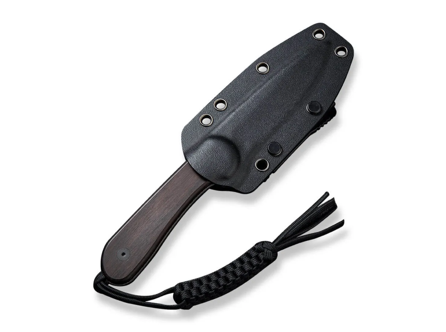 Fixed Blade Elementum Ebony Damascus