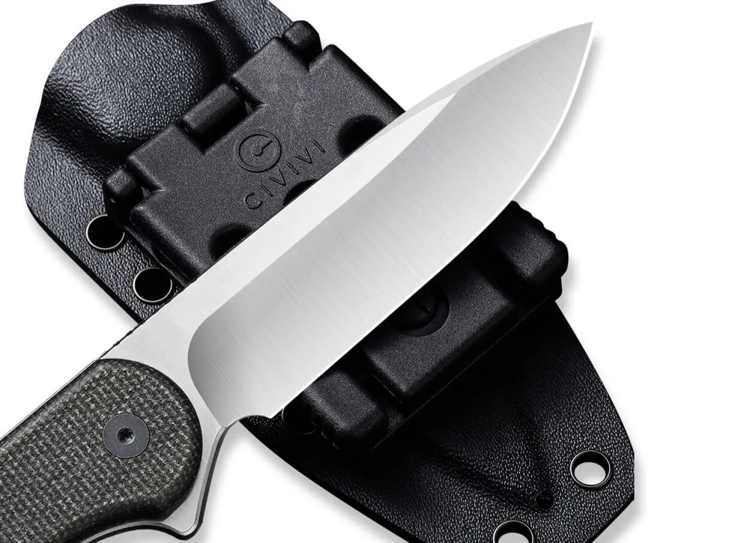 Fixed Blade Elementum Micarta Green