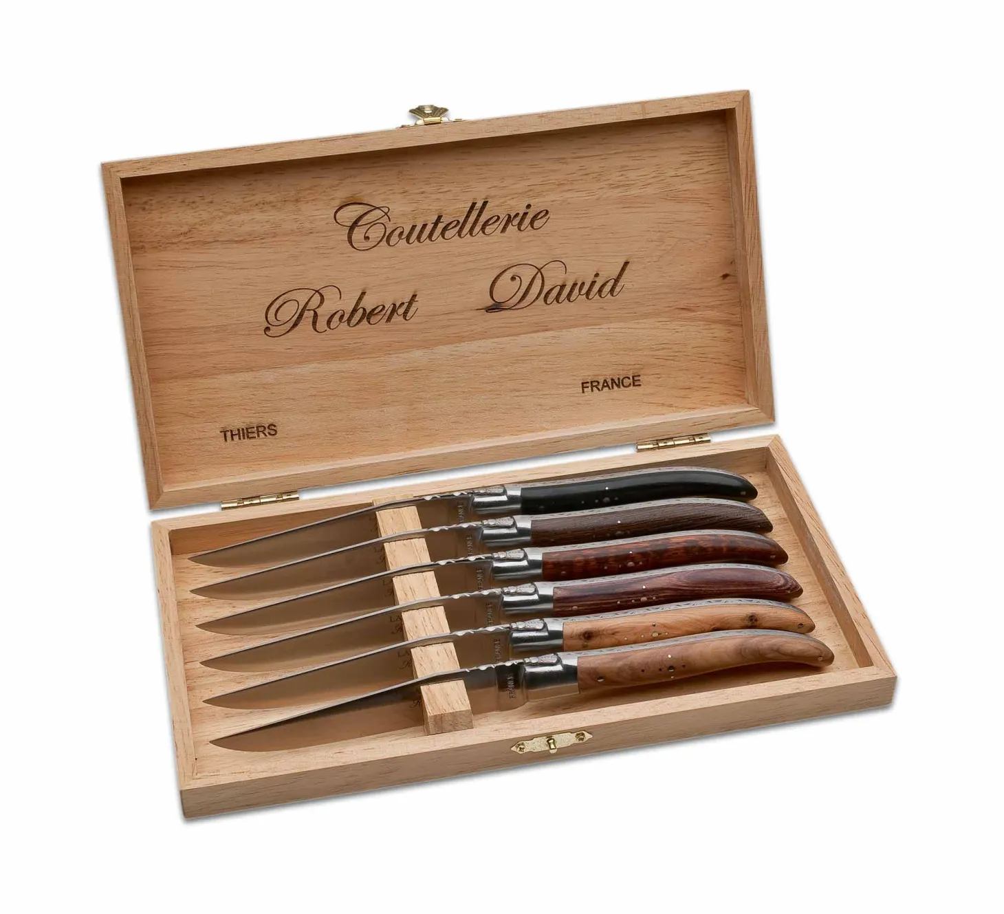 Holzvariation Steakmesser Set
