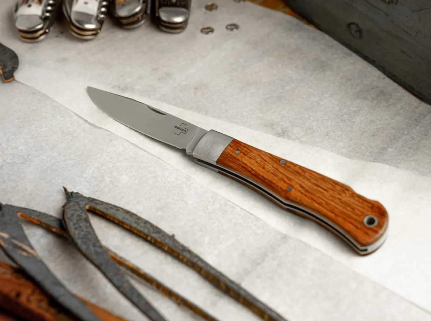 Lockback Bubinga