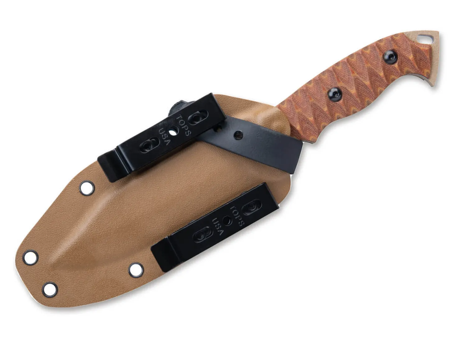 M-PAT Tan Canvas Micarta