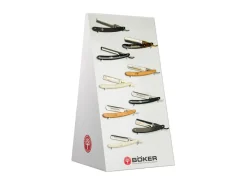 Rasiermesser-Display für Vitrinen