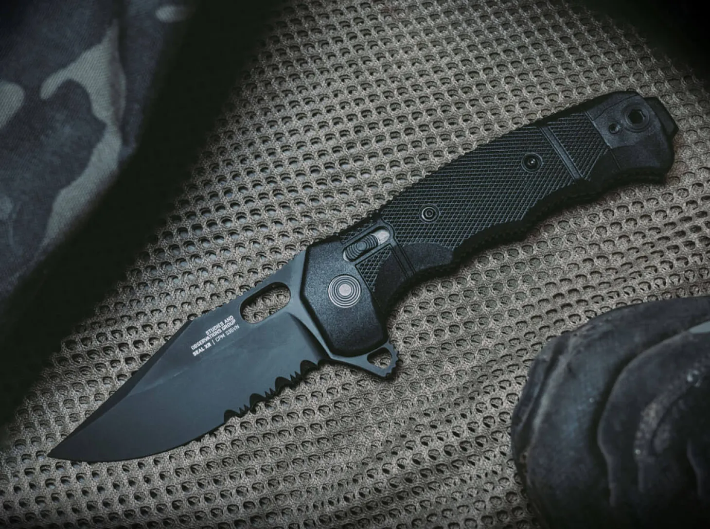 SEAL XR Serrated USA Made