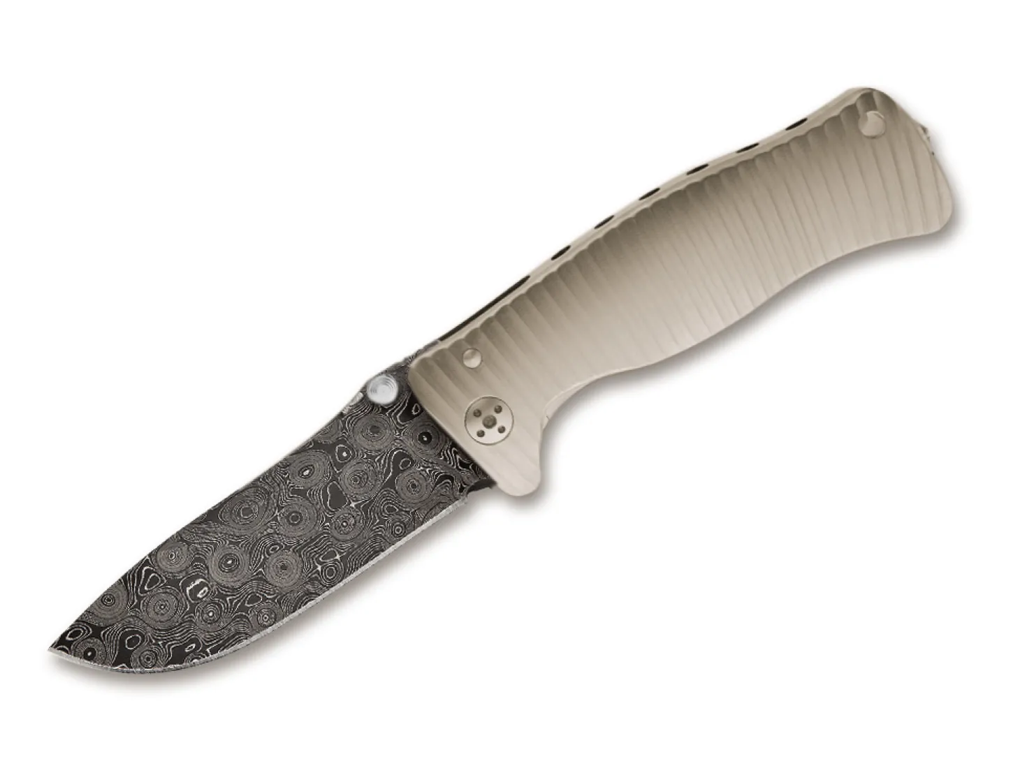 SR-1 Titanium Damascus