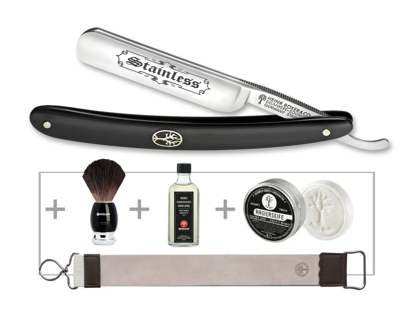 Stainless Black Set