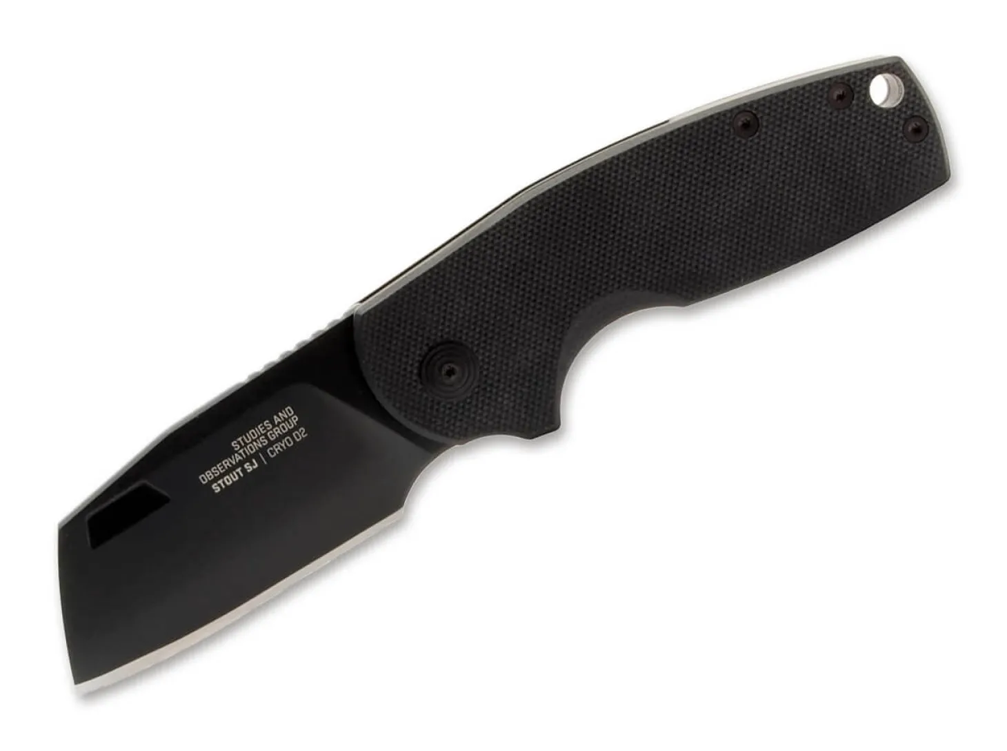 Stout SJ Cleaver Blackout